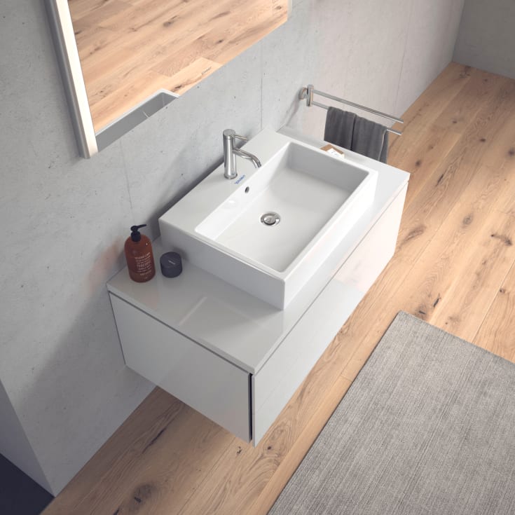 Duravit Vero Air toppmontert servant, 60x47 cm, hvit