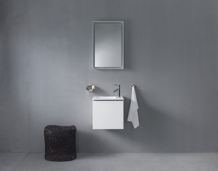Duravit Me By Starck håndvask, 43x30 cm, højre, hvid