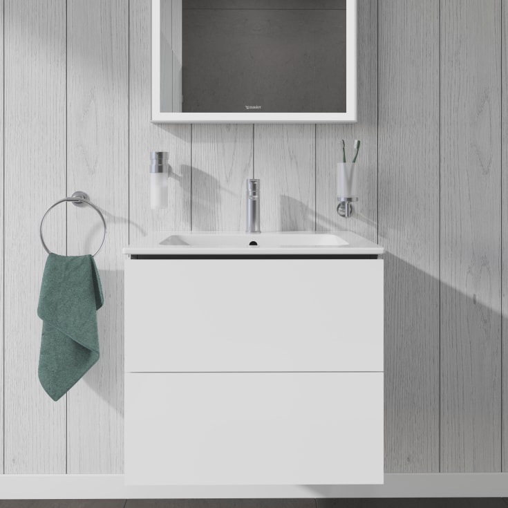 Duravit L-Cube servantskap 62x48 cm, hvit høyglans