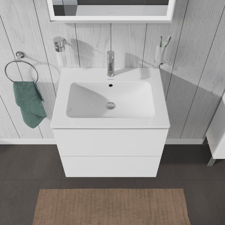 Duravit L-Cube servantskap 62x48 cm, hvit høyglans