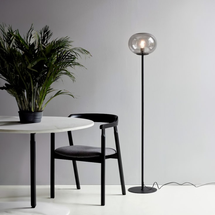 Nordlux Alton golvlampa, svart