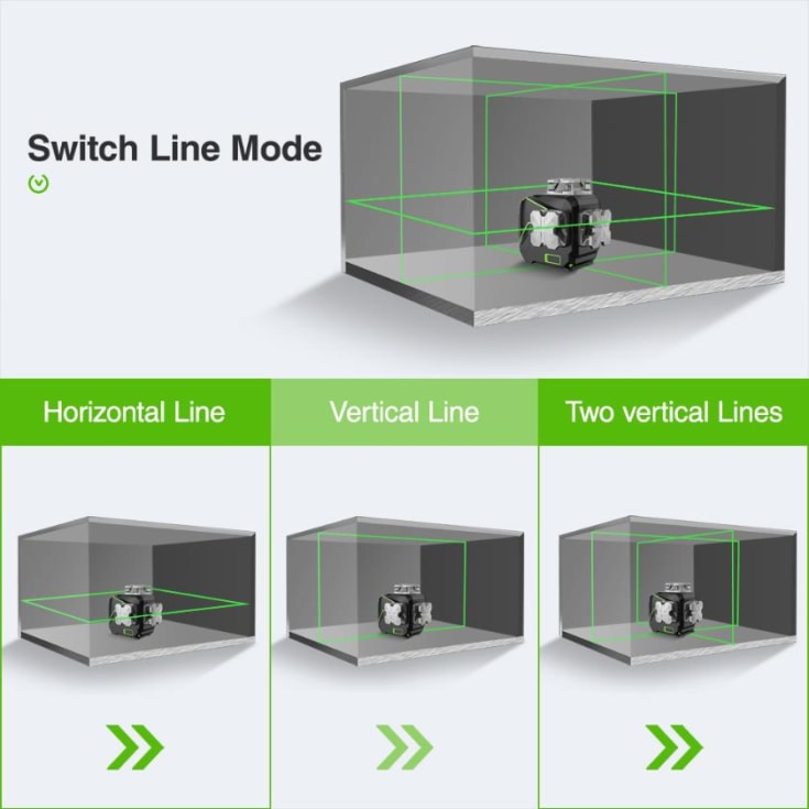 Linjelaser Elma Laser X360-3