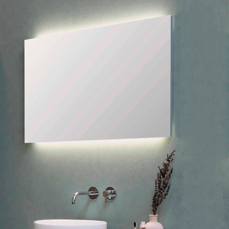 Sanibell Proline spegel med belysning, 120x60 cm