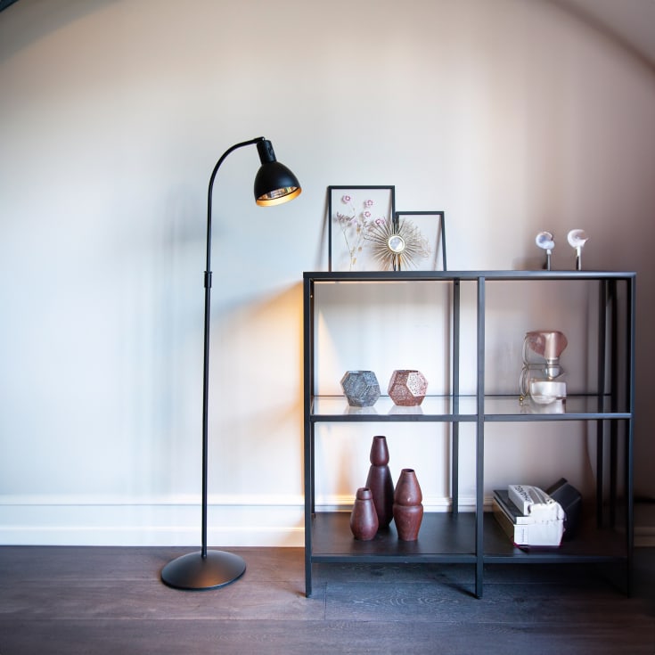 Halo Design Angora golvlampa, svart