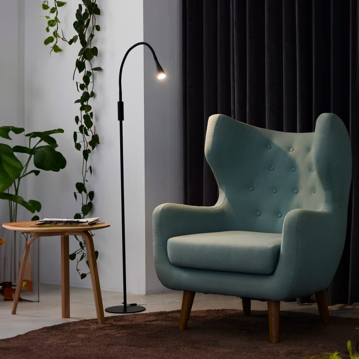 Nielsen Light Twist golvlampa, svart