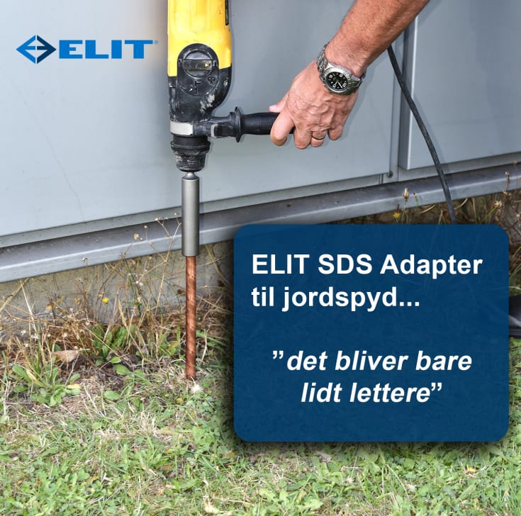 Elite jordspydadapter DHSDSMAX58