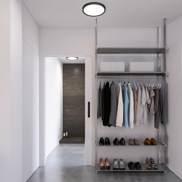 Nordlux Smart Liva plafond, svart