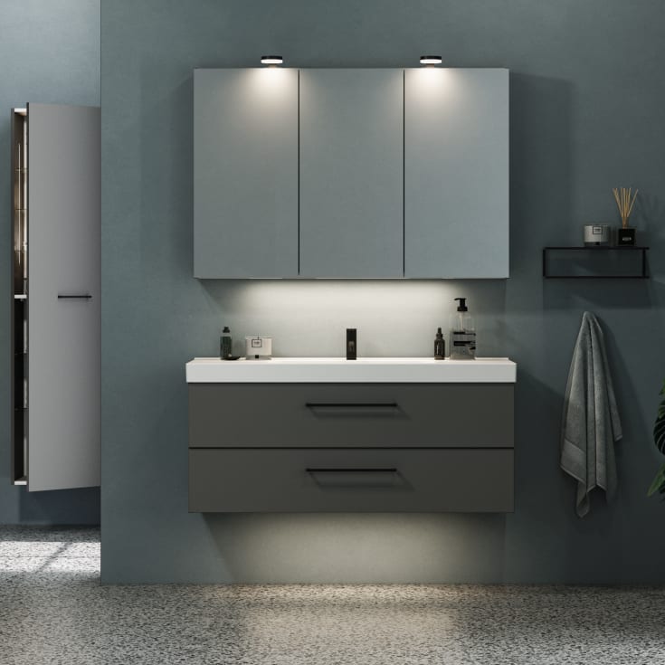 Dansani Base greb, 330 mm, sort