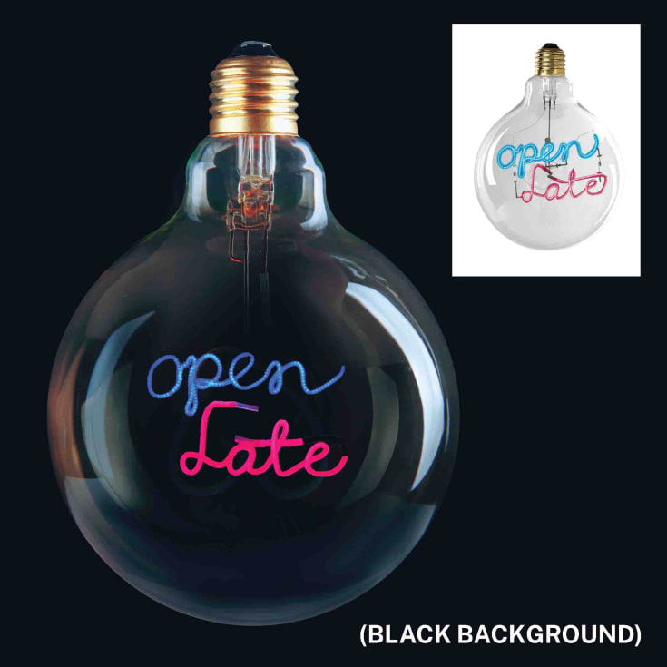 Halo Design Colors "Open Late" E27 globepære