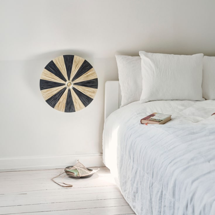 Jore Copenhagen Dott Stripes vägglampa, svart