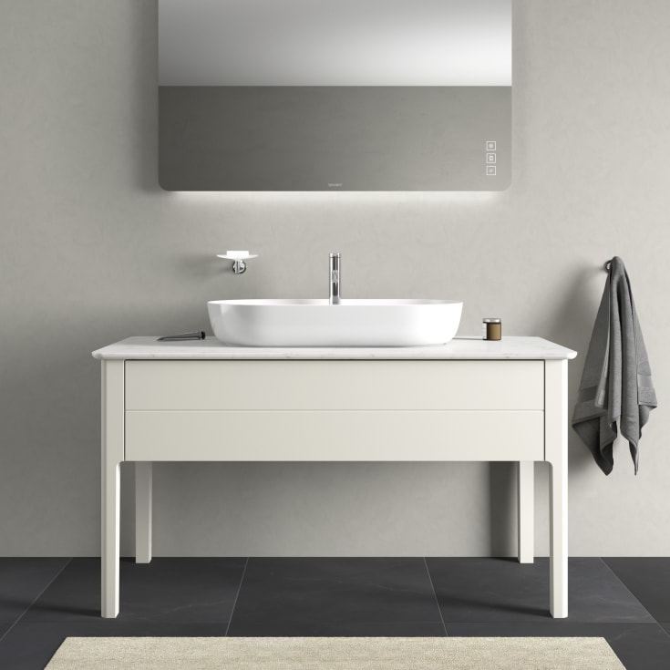 Duravit Luv underskab, 133,8x57 cm, hvid