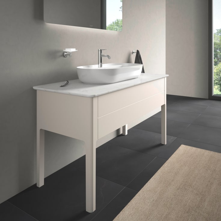Duravit Luv underskab, 133,8x57 cm, hvid