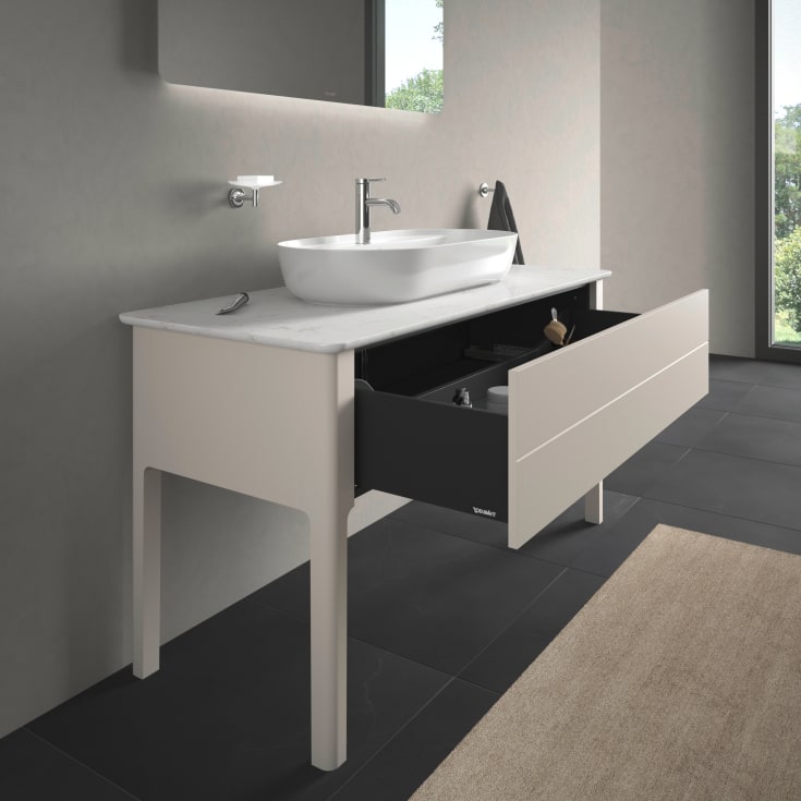 Duravit Luv underskab, 133,8x57 cm, hvid