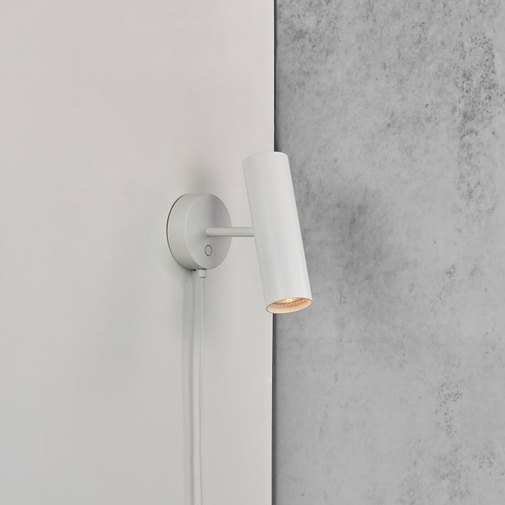 Dftp MIB 6 vägglampa, vit
