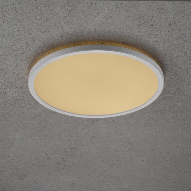 Nordlux Oja plafond, 2700K, vit, Ø29 cm