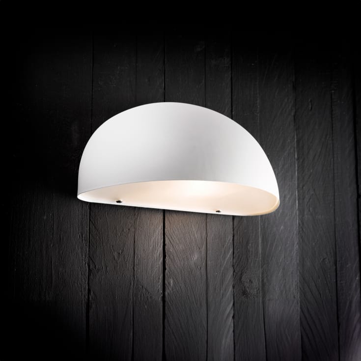 Nordlux Scorpius Maxi vägglampa utomhus, vit