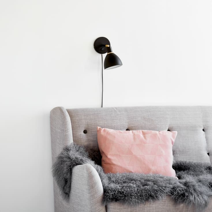 Nordlux Ray vägglampa, svart