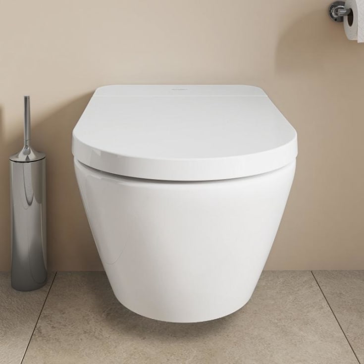 Duravit D-Neo SensoWash douchetoilet, uden skyllekant, hvid