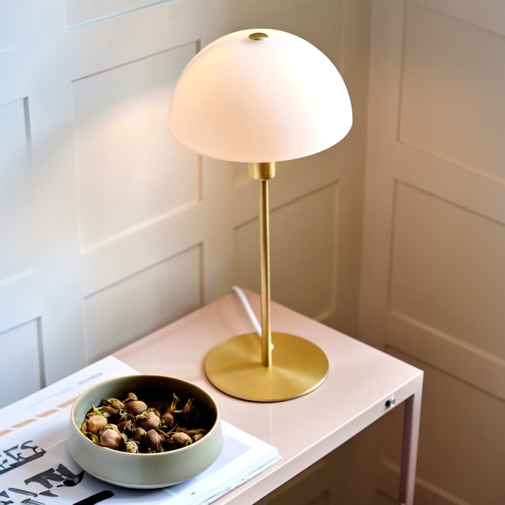 Nordlux Ellen bordlampe, messing