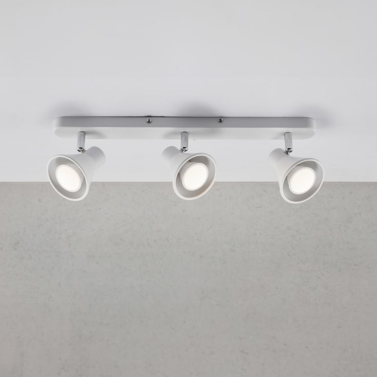 Nordlux Eik spotlampe, 3 spots, hvid