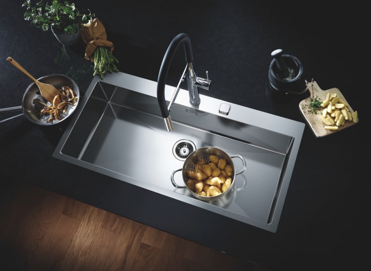 Grohe K800 kjøkkenvask, 102,4x51 cm, rustfritt stål