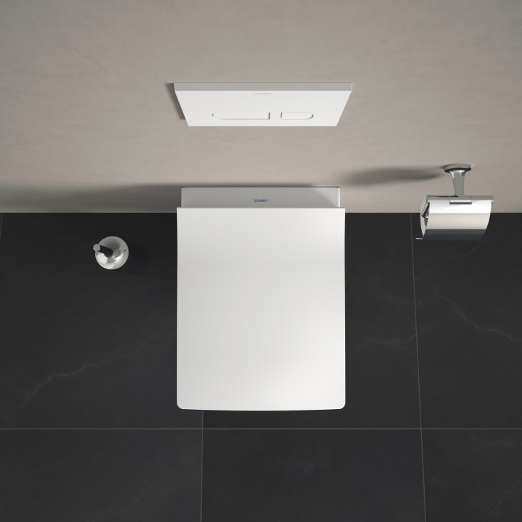 Duravit Viu væghængt toilet, uden skyllekant, hvid