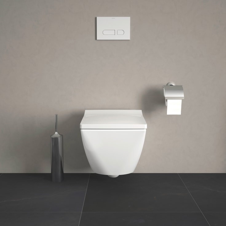 Duravit Viu væghængt toilet, uden skyllekant, hvid