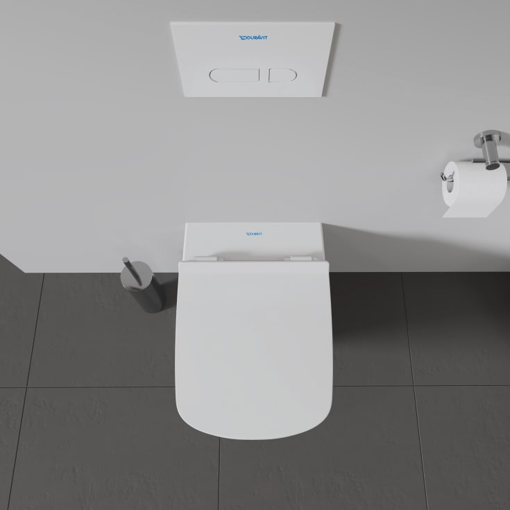 Duravit DuraStyle vägghängd toalett, utan spolkant, vit