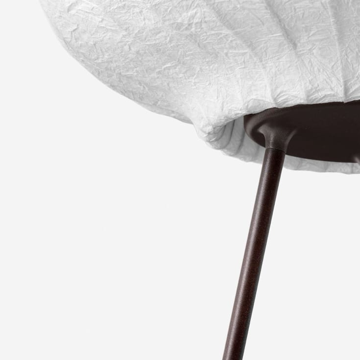 Vipp 581 Paper gulvlampe, hvit/mørk eg