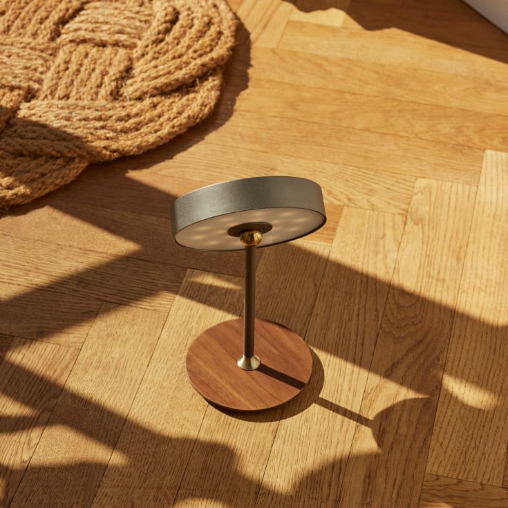 Halo Design On The Move uppladningsbar bordslampa, antracit