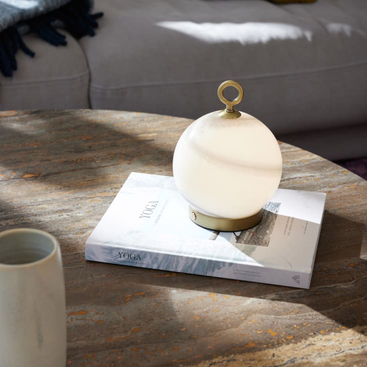 Halo Design Stockholm oppladbar bordlampe, grå