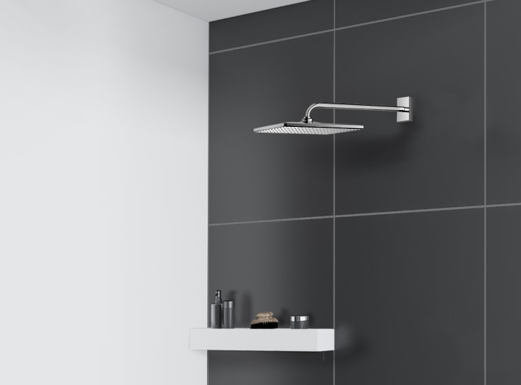 Grohe Grohtherm Cube duschset, vattenbesparande, krom