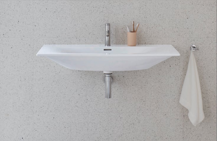 Duravit Viu tvättställ, 83x49 cm, vit