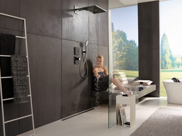Hansgrohe Rainmaker Select 460 takdusj, 46x30 cm, krom