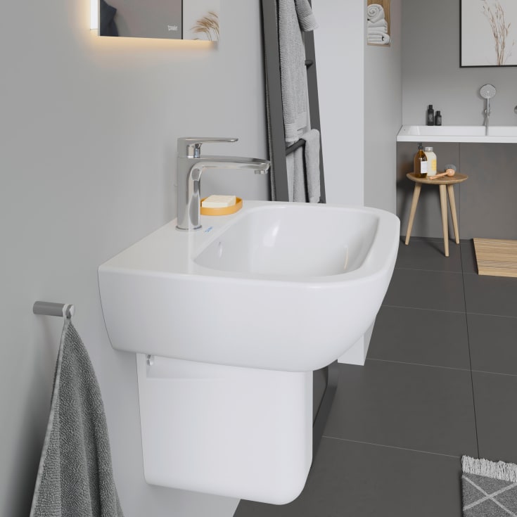 Duravit D-Code håndvask, 55x43 cm, hvid