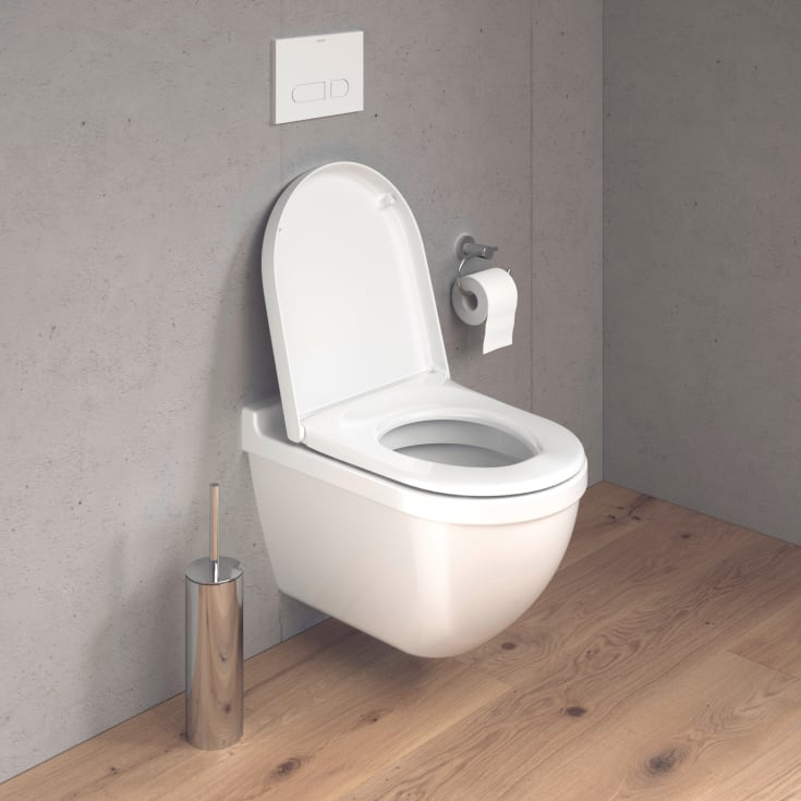 Duravit Starck 3 vägghängd toalett, vit