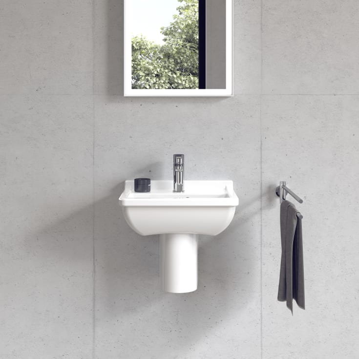 Duravit Starck tvättställ, 45x32 cm, vit