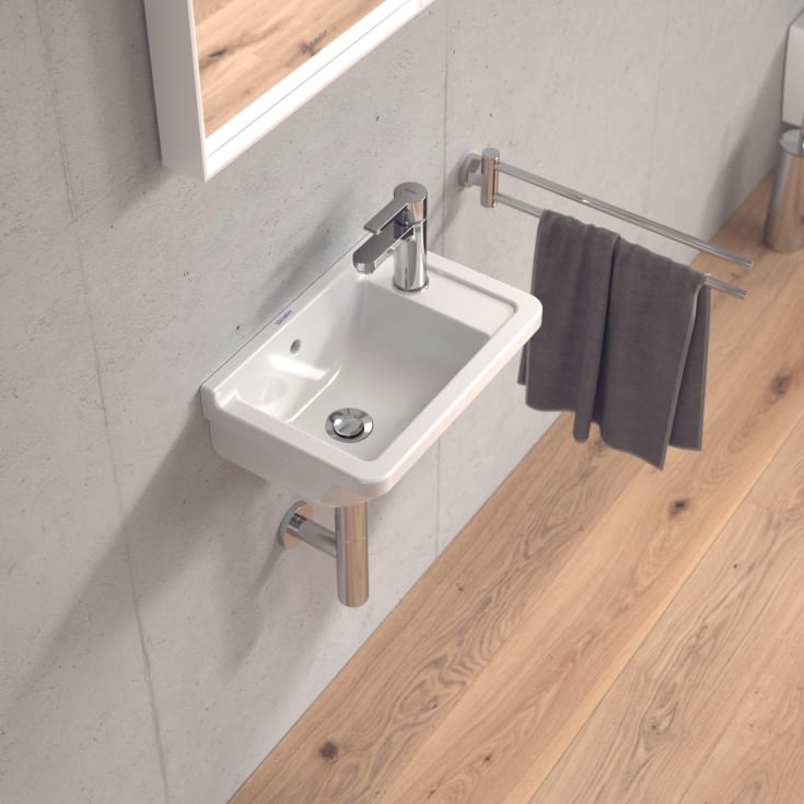 Duravit Starck 3 håndvask, 40x26 cm, højre, hvid