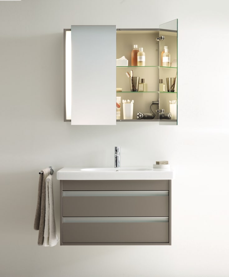 Duravit D-Code hÄndvask, 85x48 cm, hvid
