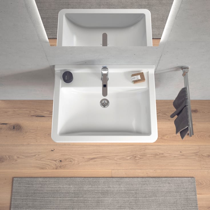 Duravit Starck 3 håndvask, 65x48,5 cm, hvid