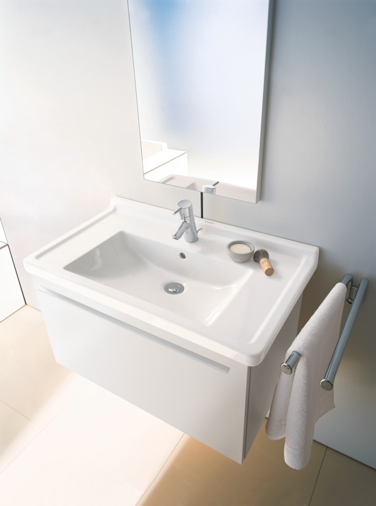 Duravit Starck 3 håndvask, 85x48,5 cm, hvid