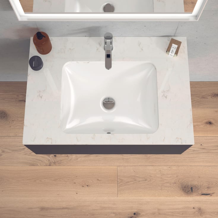 Duravit Starck tvättställ, 49x36 cm, vit