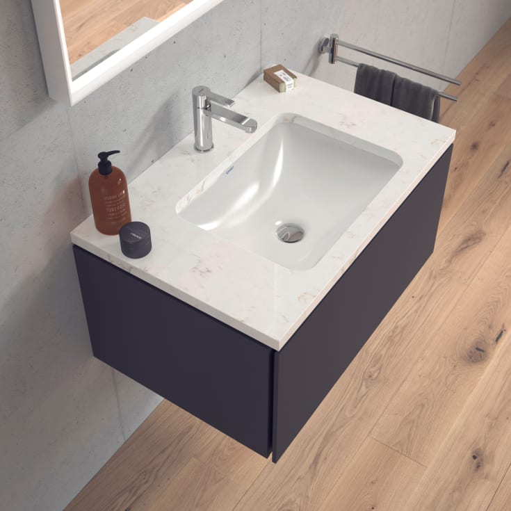 Duravit Starck 3 tvättställ, 49x36,5 cm, vit