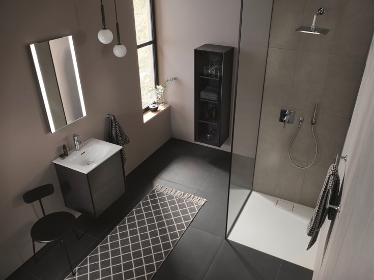Duravit Starck T håndklestang, 80 cm, krom