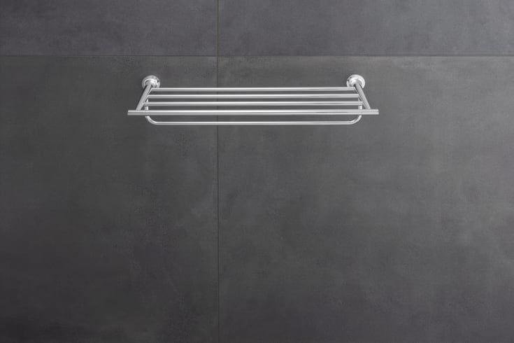 Duravit Starck T hylla, 61x23,2 cm, krom