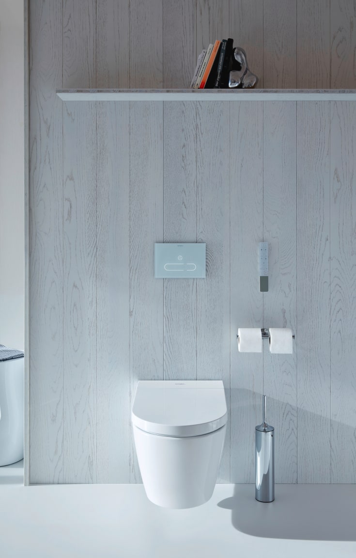 Duravit Starck T toiletbørste, krom