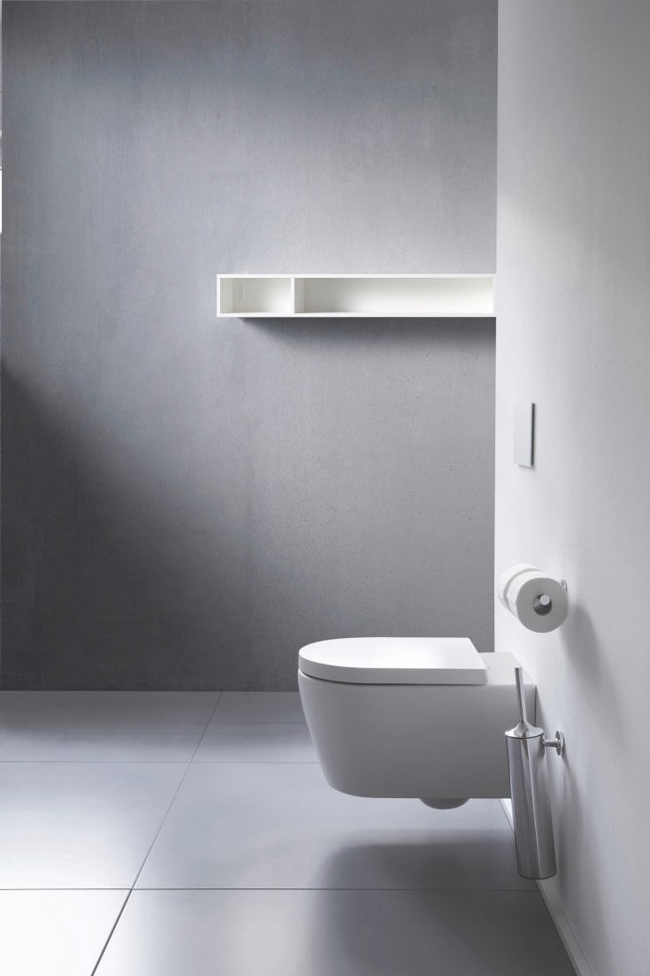 Duravit Starck T toalettbørste, krom