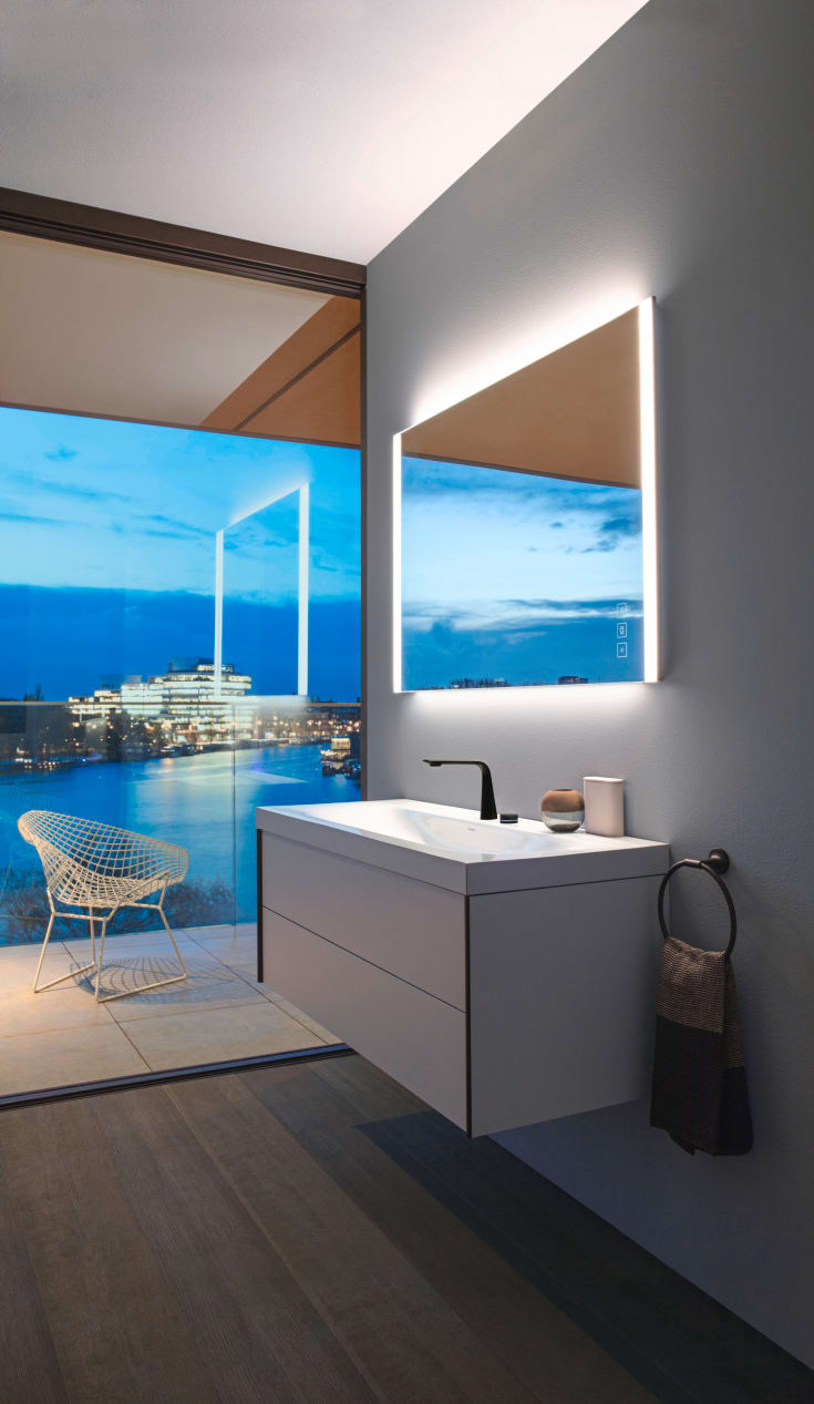 Duravit Starck T håndklering, matt sort