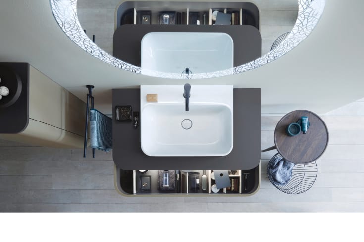 Duravit Starck T handduksstÄng, 46,5 cm, matt svart