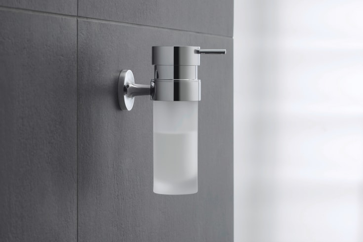 Duravit Starck T såpedispenser, krom